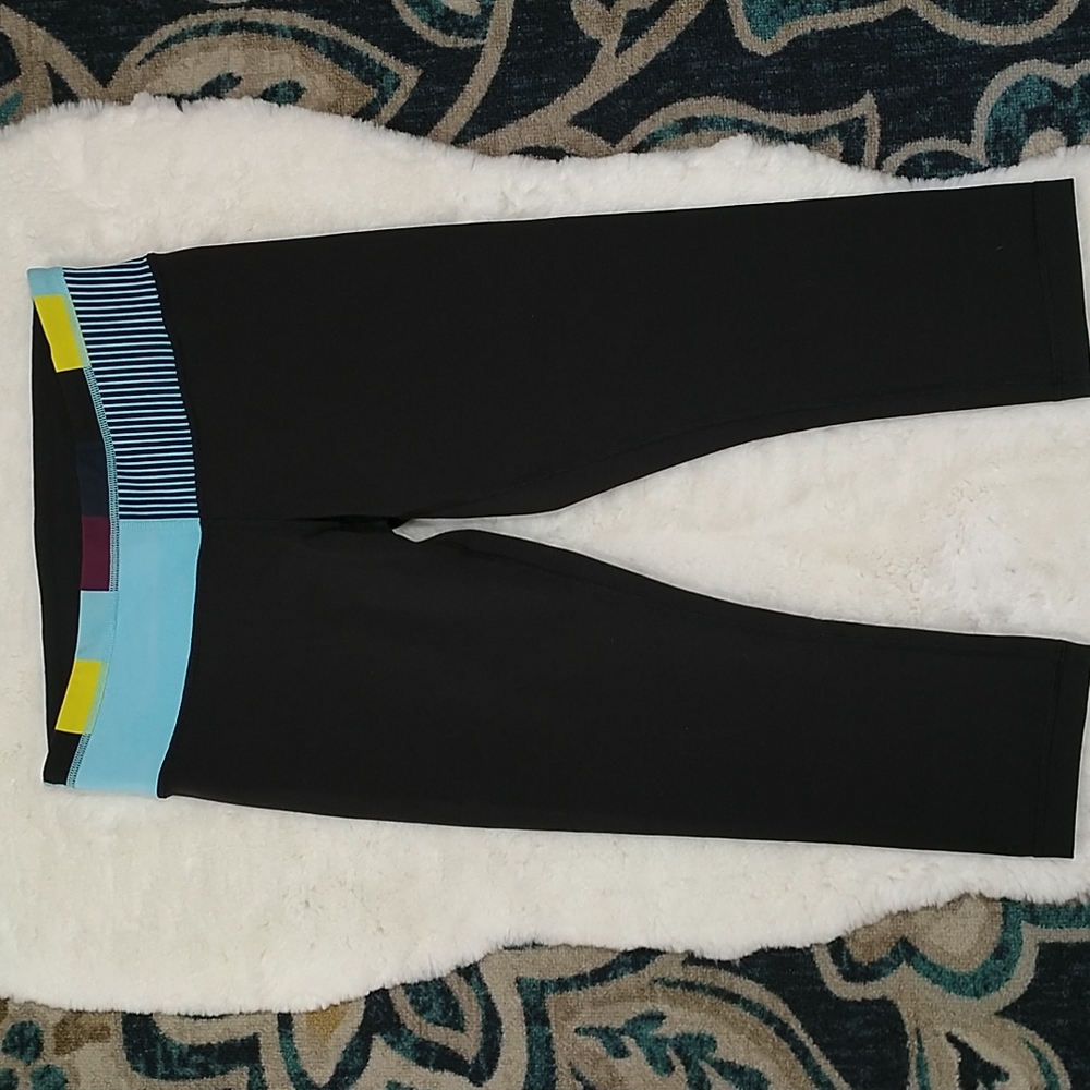 Lululemon Black Reversible Athletic Workout Yoga … - image 2